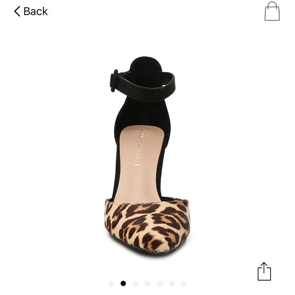 Kelly & Katie leopard print pump - Picture 6 of 12